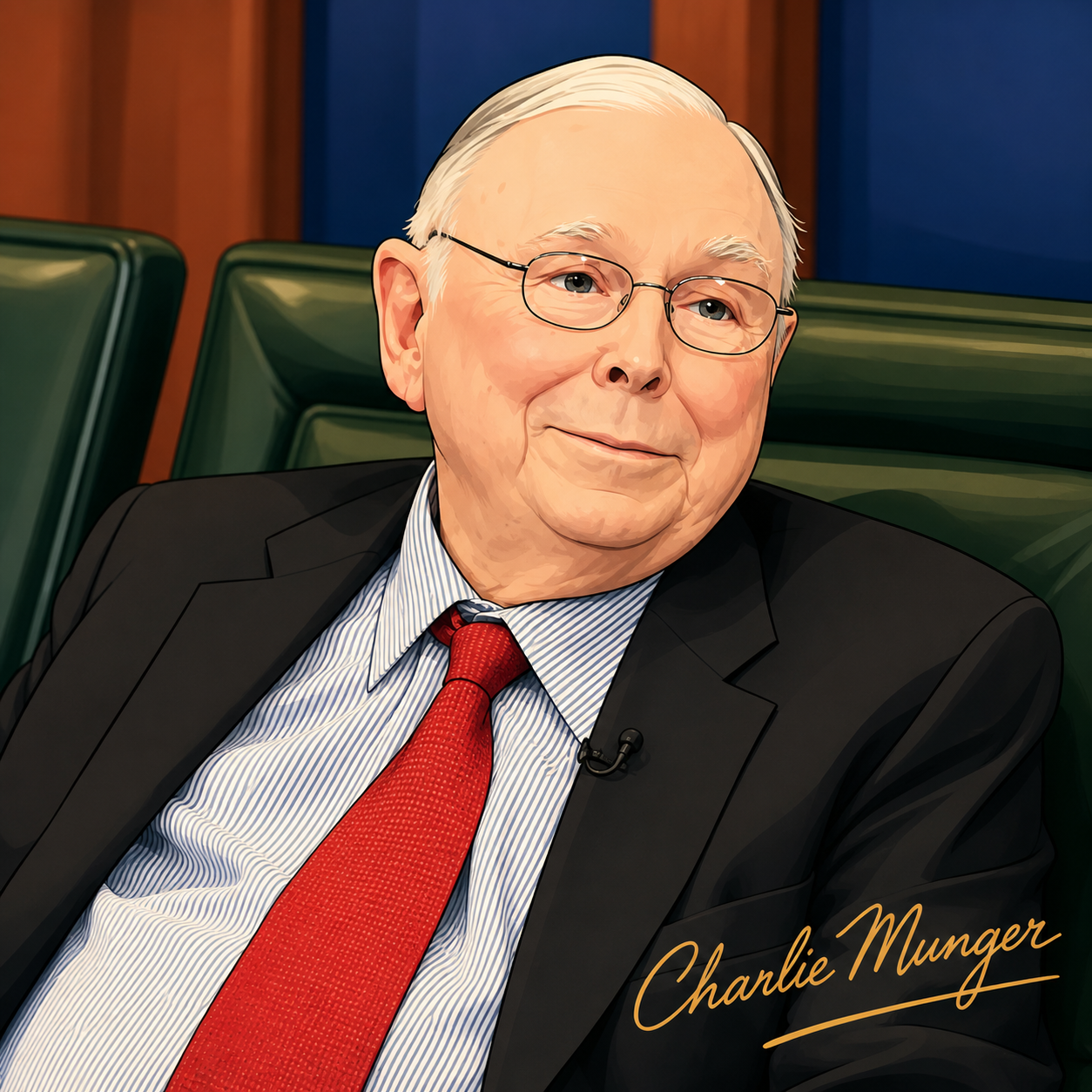 Charlie Munger portrait